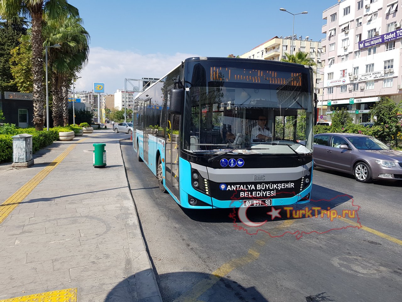 Автобус в Анталье