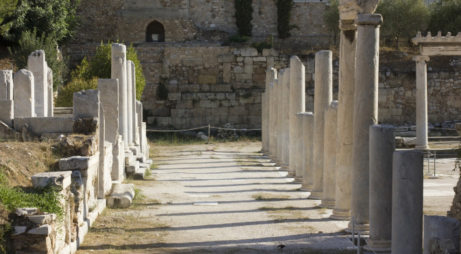 Римская агора в Афинах Римская агора в Афинах