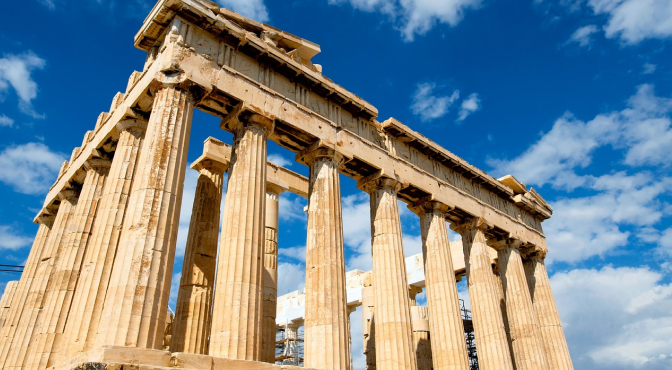 Парфенон в Афинах Парфенон в Афинах