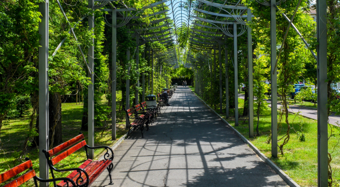 Приморский парк в Бургасе