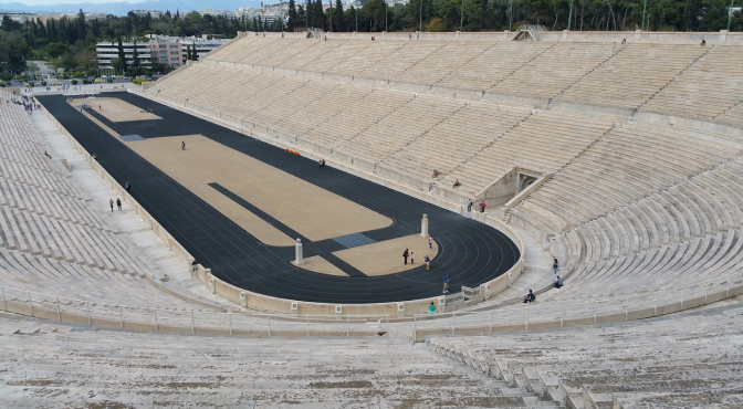 Панафинейский стадион в Афинах Панафинейский стадион в Афинах