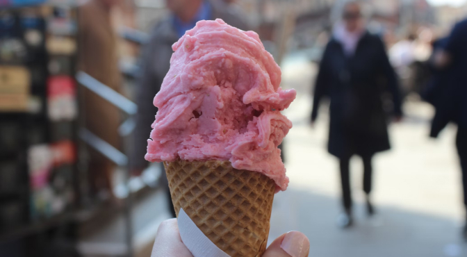 Джелато в Риме Джелато в Риме