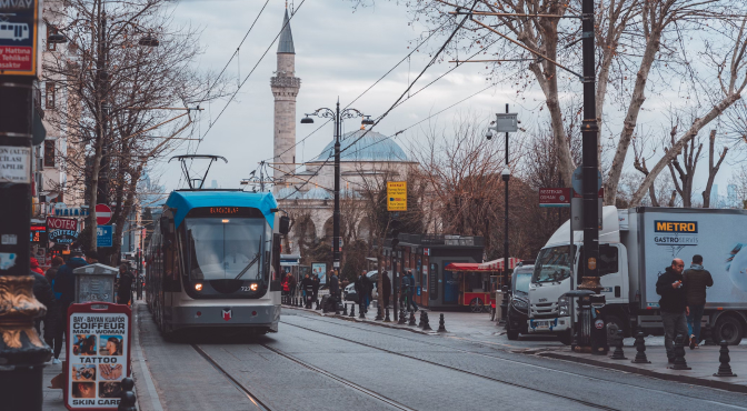 Трамваи в Стамбуле