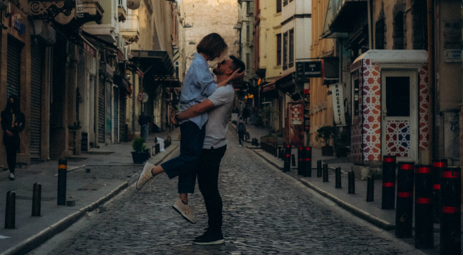 Подъем в районе Галата