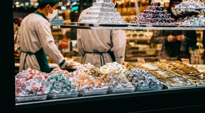 Киоск, где вы купите шикарнейший кофе в Стамбуле