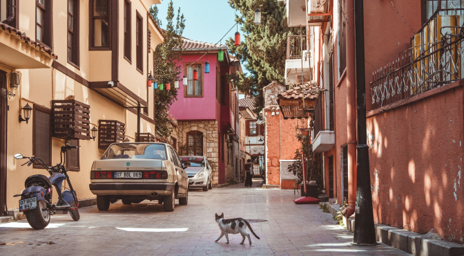 Дома в Старом городе после реконструкции